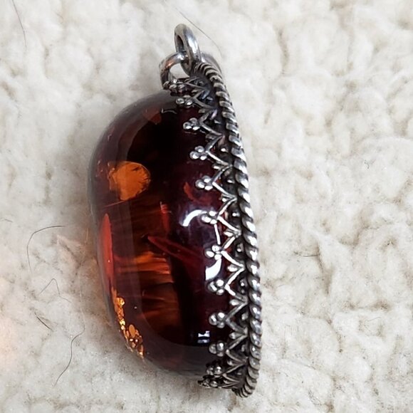 Amber Necklace Enhancer or Pendant - Picture 4 of 4